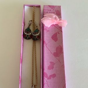 Set Chic Bohemia Waterdrop Necklace